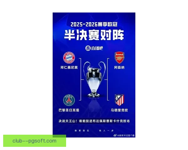 欧冠八强尘埃落定本赛季最大黑马球队终于浮出水面震惊欧洲足坛